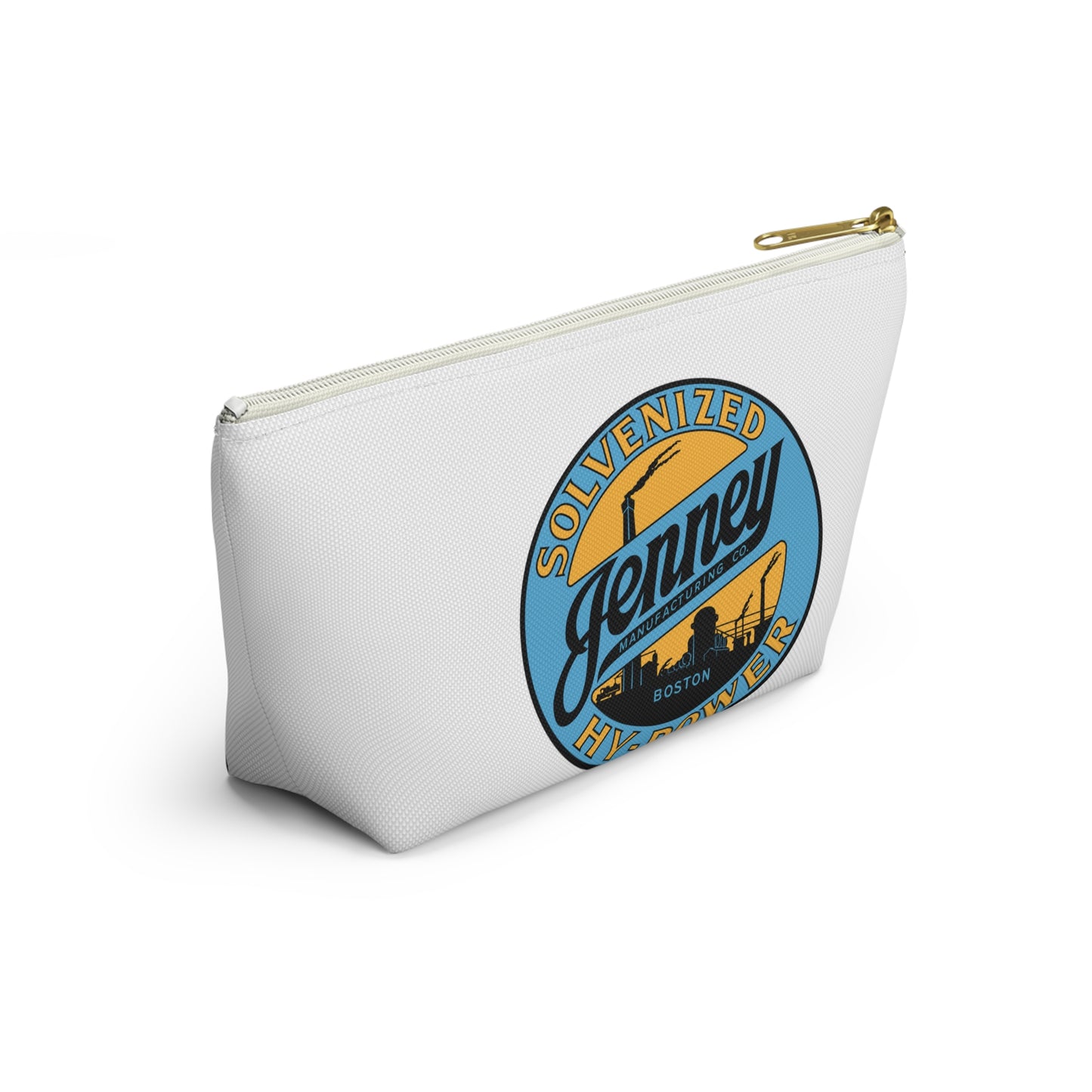 Jenney Gasoline Accessory Pouch — Vintage New England Petroliana Gift | The Faded Label Co.