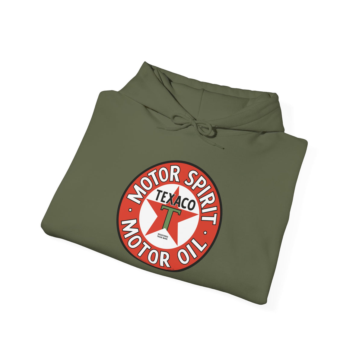 Indian Gasoline Hoodie — Vintage Gas Station Petroliana | The Faded Label Co.