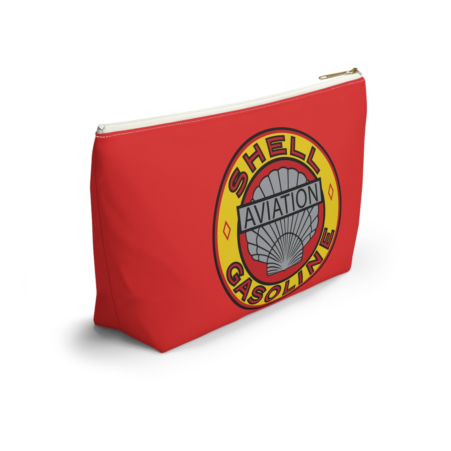 Shell Aviation Accessory Pouch — Vintage Petroliana Gift | The Faded Label Co.