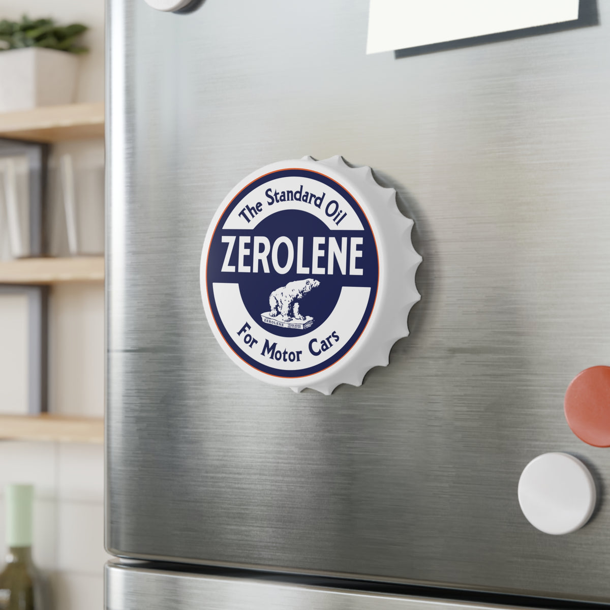 Zerolene Bottle Opener — Vintage Standard Oil Petroliana Gift | The Faded Label Co.