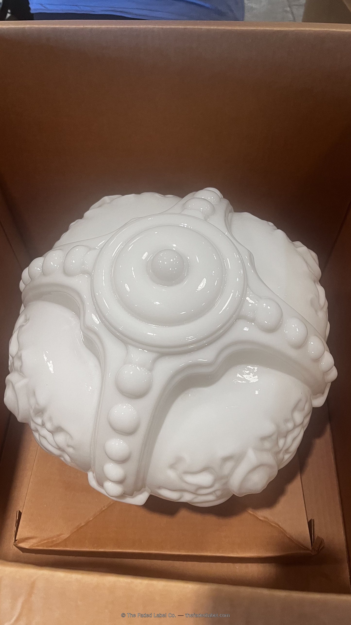Standard Oil Red Crown Gas Globe — Rodefer-Gleason Mold Reproduction | The Faded Label Co.