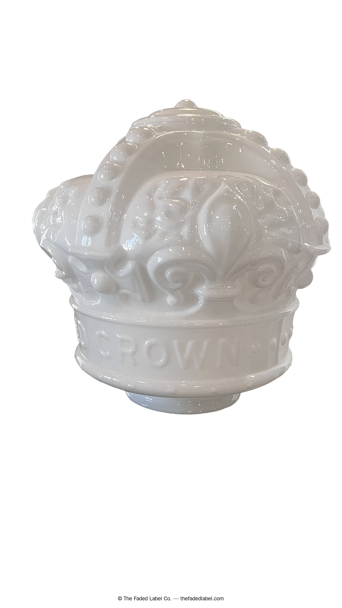 Standard Oil Red Crown Gas Globe — Rodefer-Gleason Mold Reproduction | The Faded Label Co.