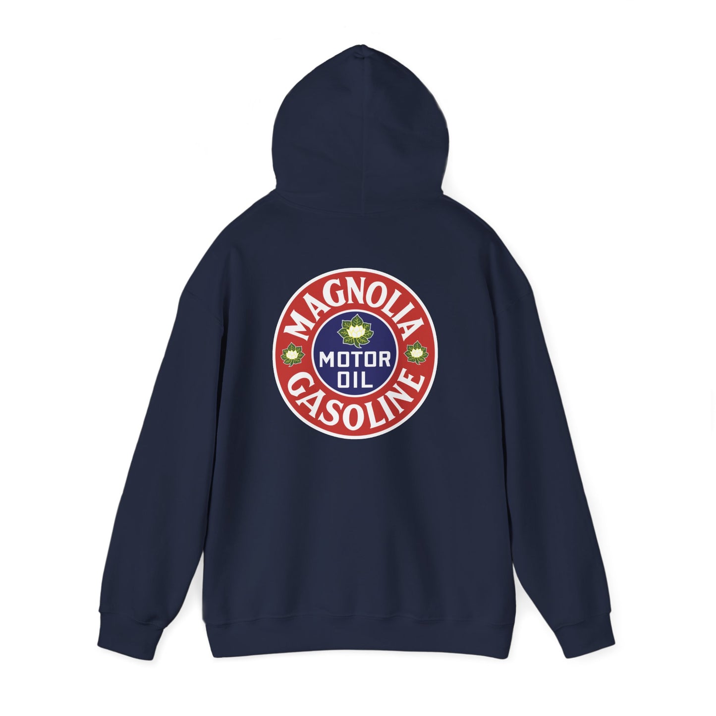 Magnolia Gasoline Motor Oil Retro Logo Hoodie