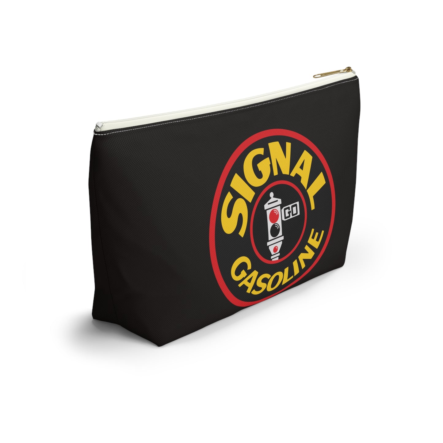 Signal Gasoline Accessory Pouch — Vintage California Petroliana Gift | The Faded Label Co.