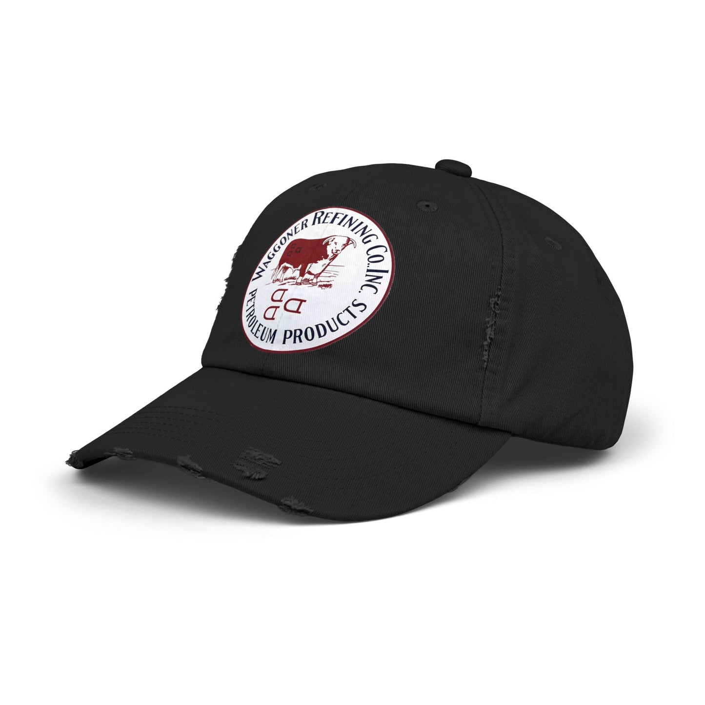 Waggoner Refining Co. Distressed Trucker Hat — Vintage Texas Petroliana Gift | The Faded Label Co.