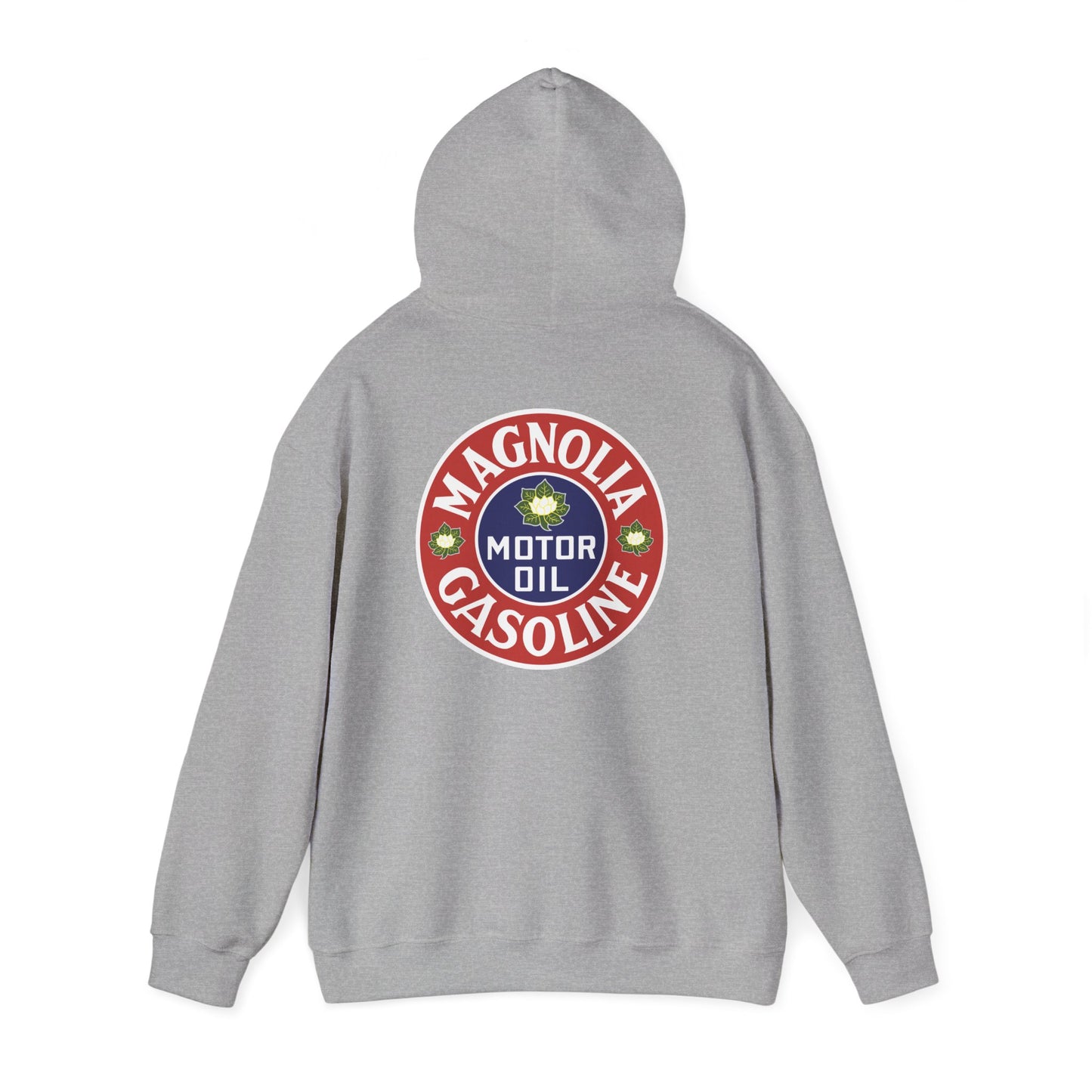 Magnolia Gasoline Motor Oil Retro Logo Hoodie