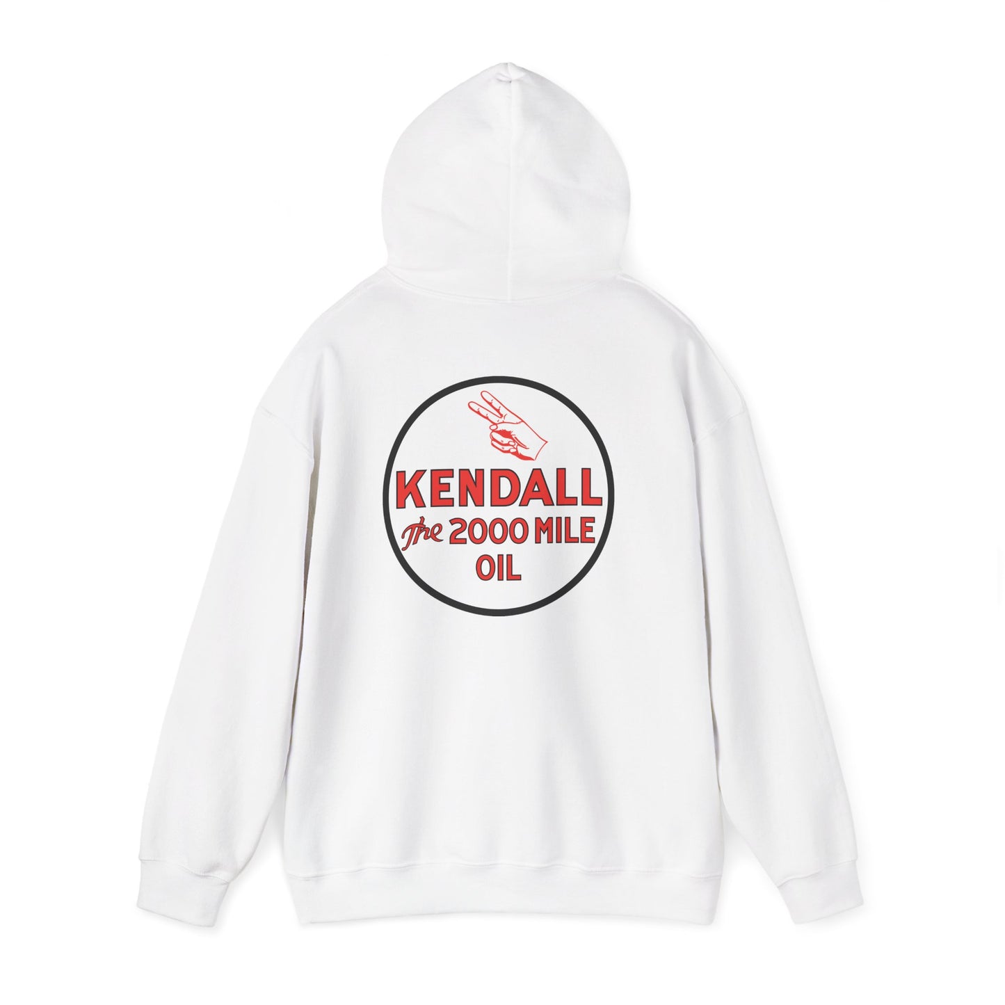 Kendall oil 'The 2000 Mile Oil' Logo Hoodie