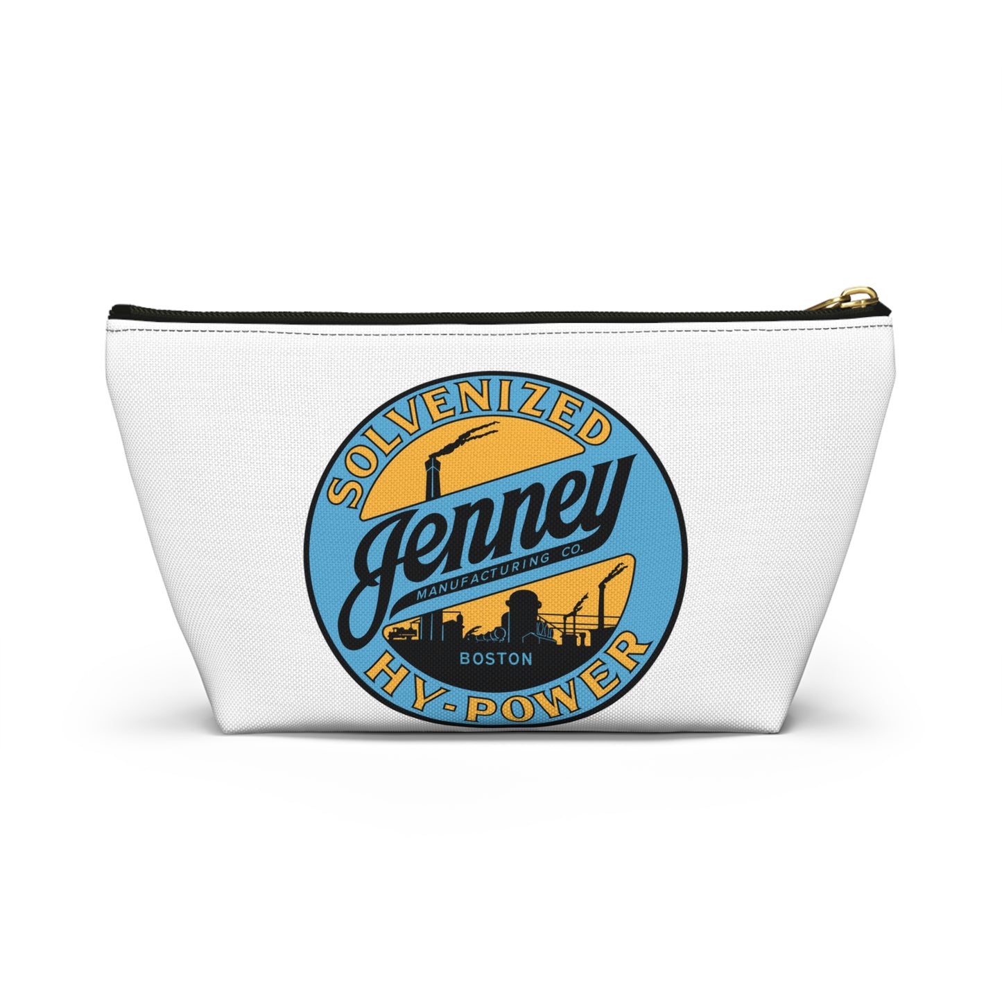 Jenney Gasoline Accessory Pouch — Vintage New England Petroliana Gift | The Faded Label Co.