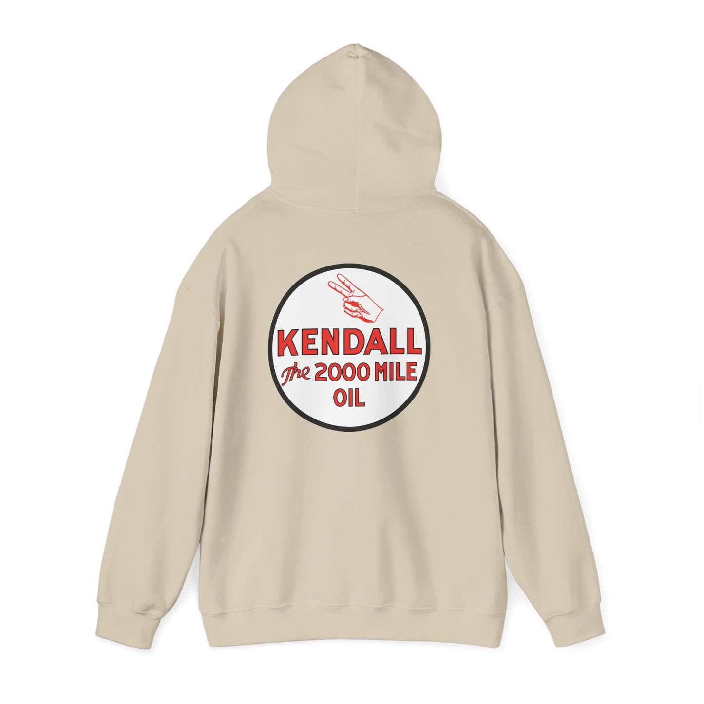Kendall oil 'The 2000 Mile Oil' Logo Hoodie