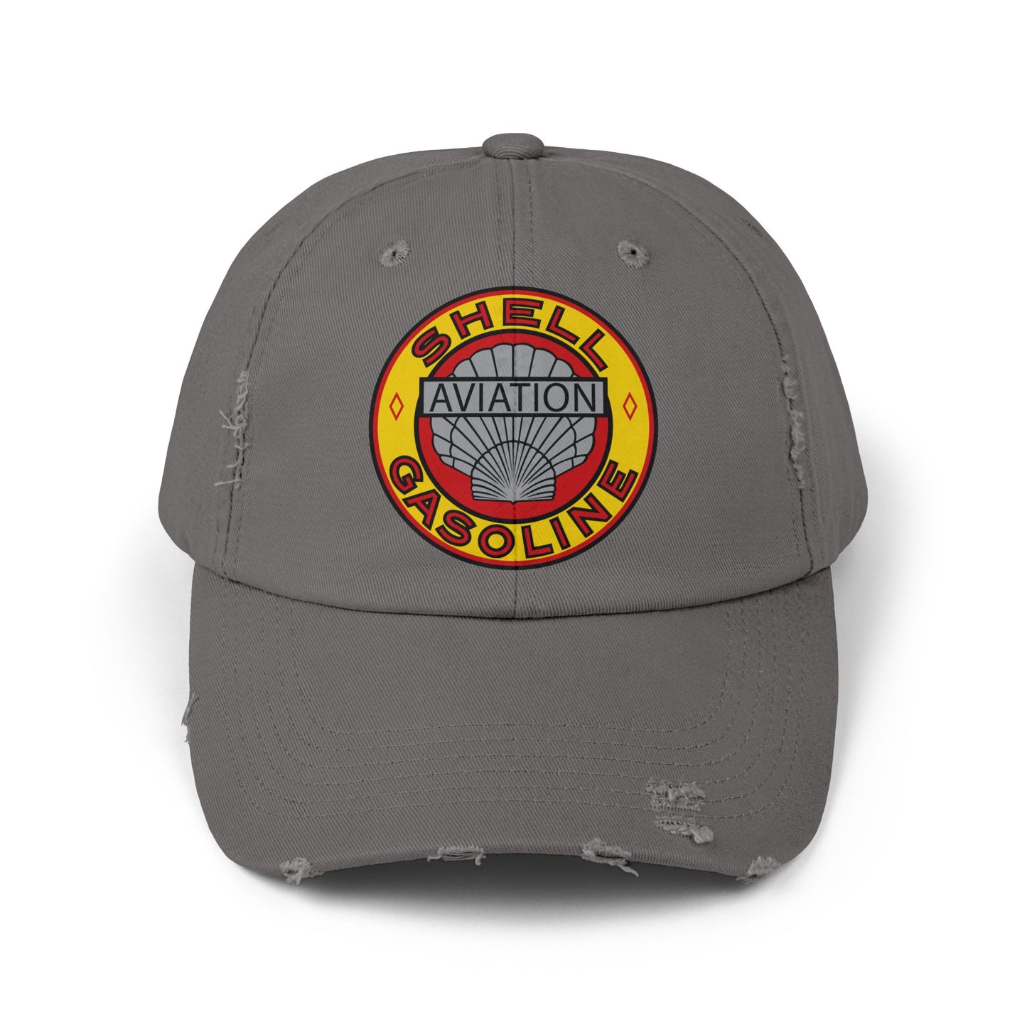 Shell Aviation Cap — Vintage Retro Fuel Logo Hat