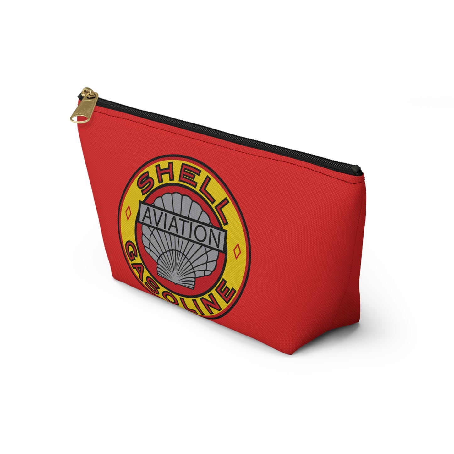 Shell Aviation Accessory Pouch — Vintage Petroliana Gift | The Faded Label Co.