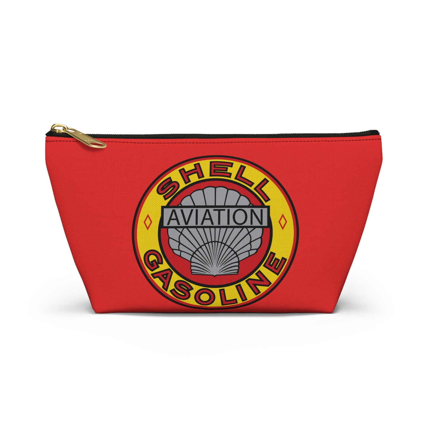 Shell Aviation Accessory Pouch — Vintage Petroliana Gift | The Faded Label Co.