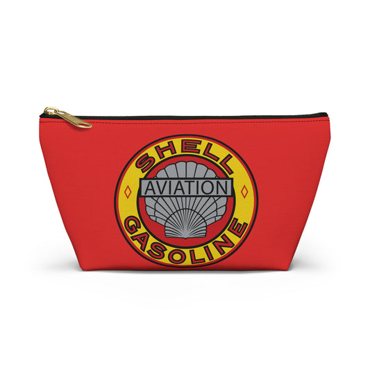 Shell Aviation Accessory Pouch — Vintage Petroliana Gift | The Faded Label Co.