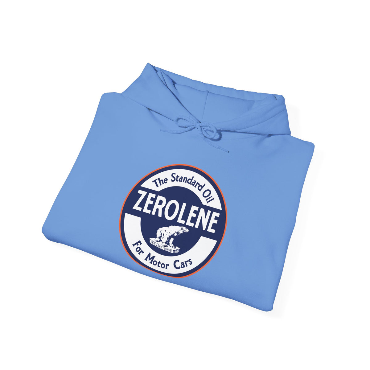 Zerolene Hoodie — Vintage Standard Oil Polar Bear | The Faded Label Co.