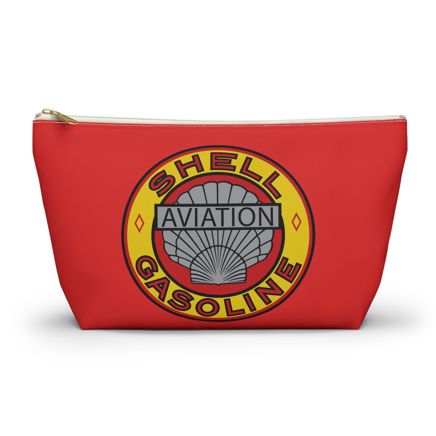 Shell Aviation Accessory Pouch — Vintage Petroliana Gift | The Faded Label Co.