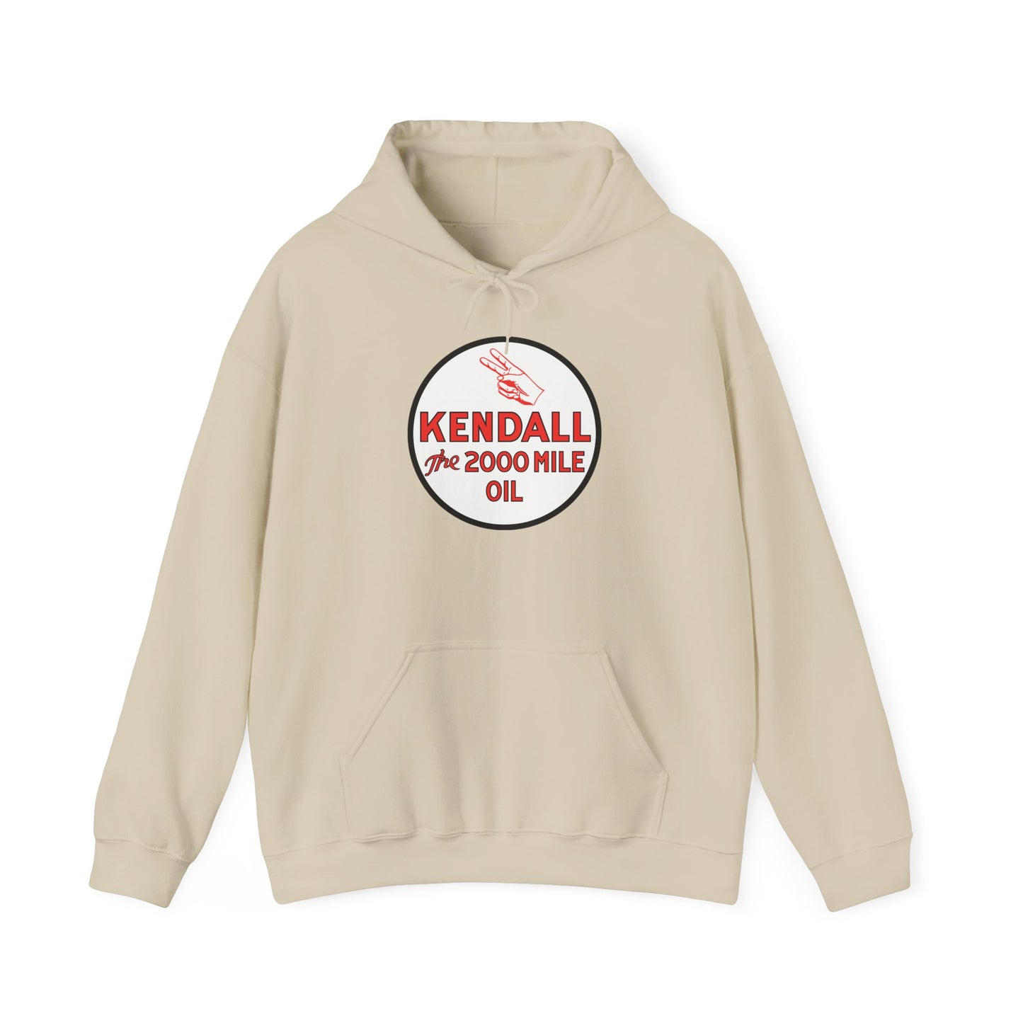 Kendall oil 'The 2000 Mile Oil' Logo Hoodie