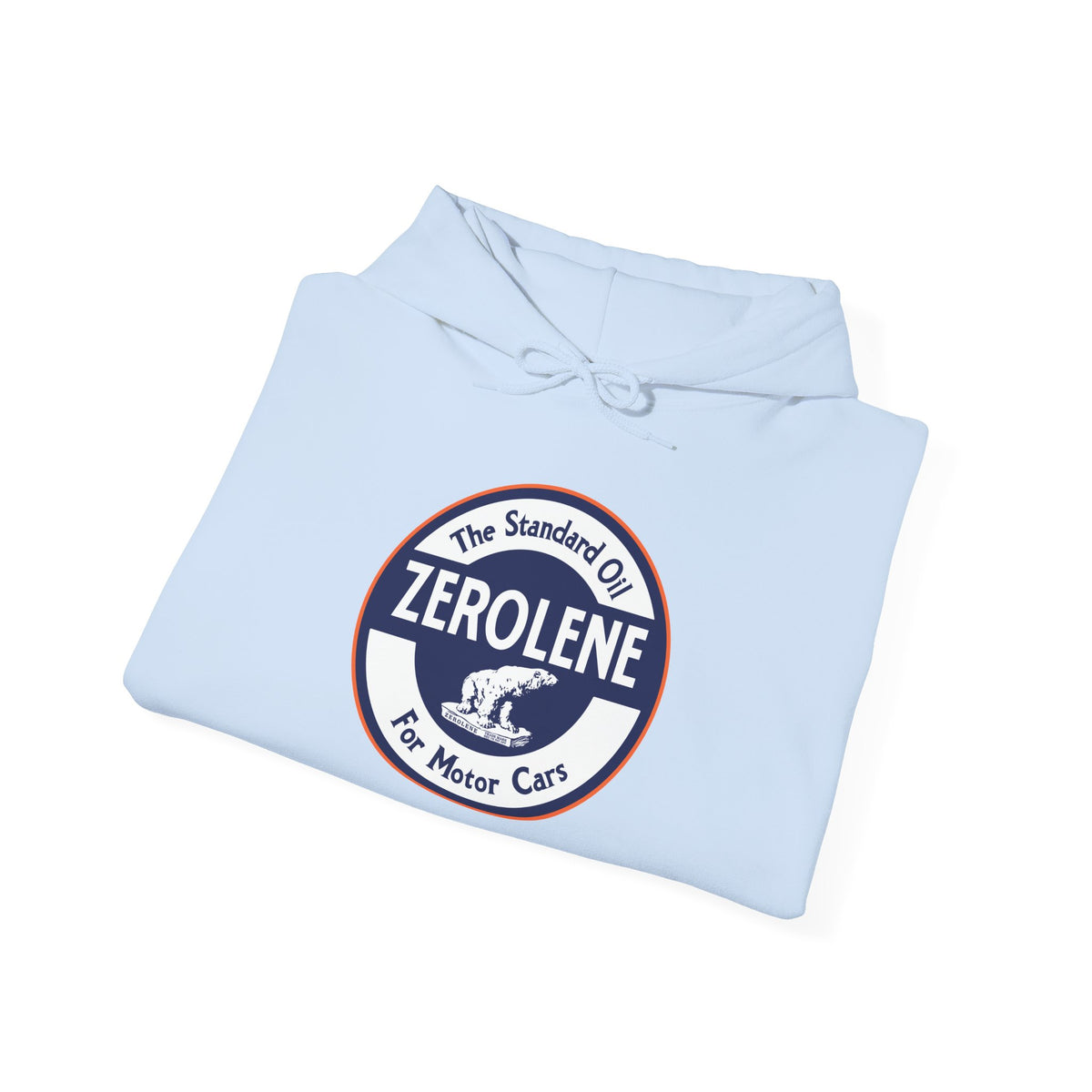 Zerolene Hoodie — Vintage Standard Oil Polar Bear | The Faded Label Co.