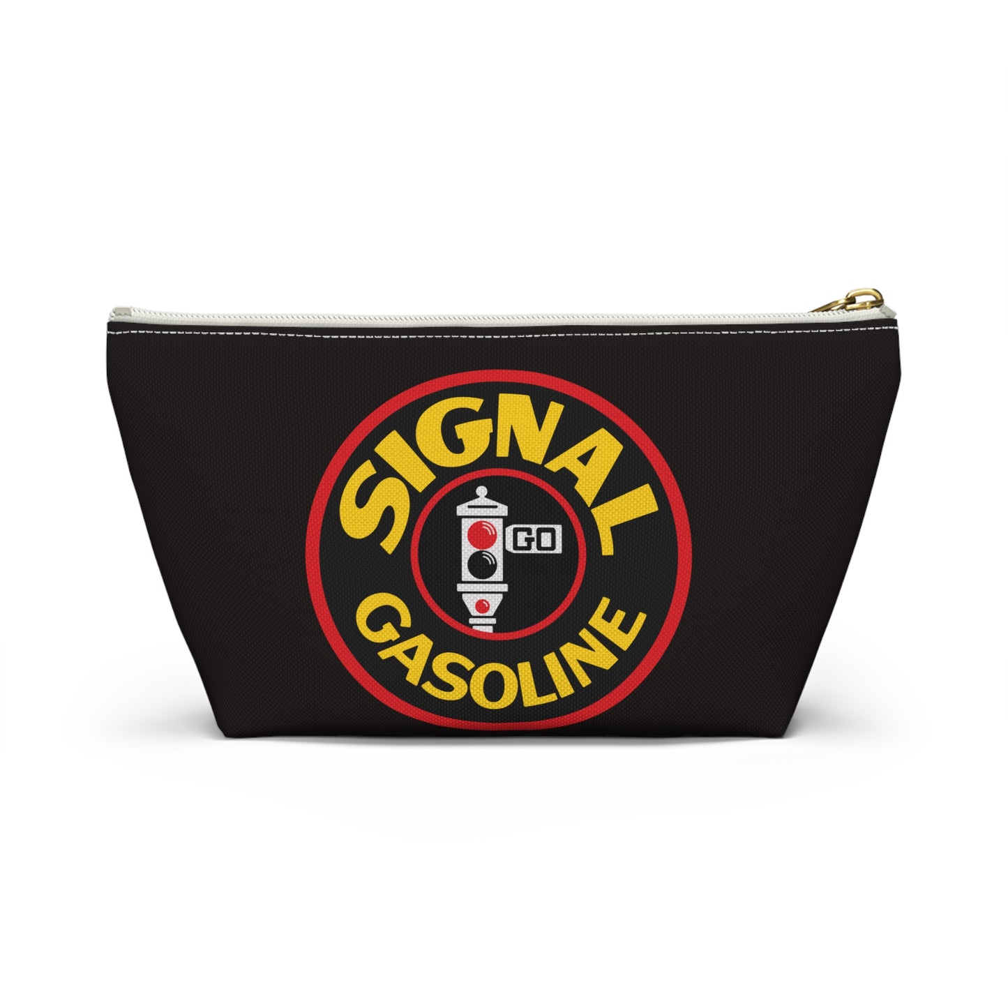Signal Gasoline Accessory Pouch — Vintage California Petroliana Gift | The Faded Label Co.
