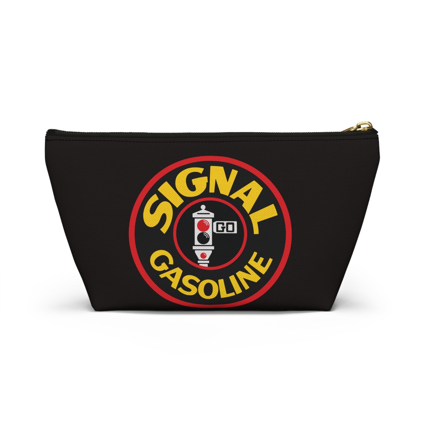 Signal Gasoline Accessory Pouch — Vintage California Petroliana Gift | The Faded Label Co.
