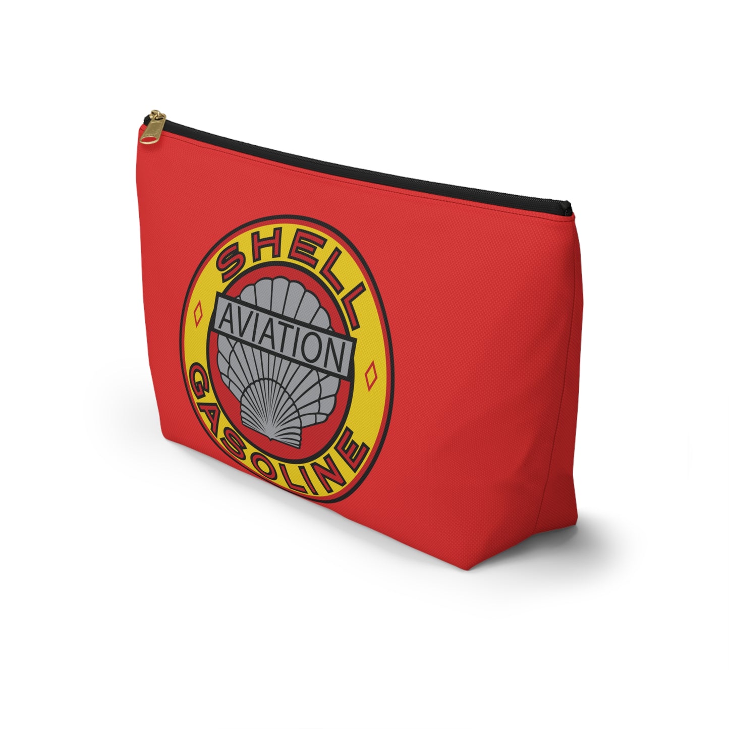 Shell Aviation Accessory Pouch — Vintage Petroliana Gift | The Faded Label Co.