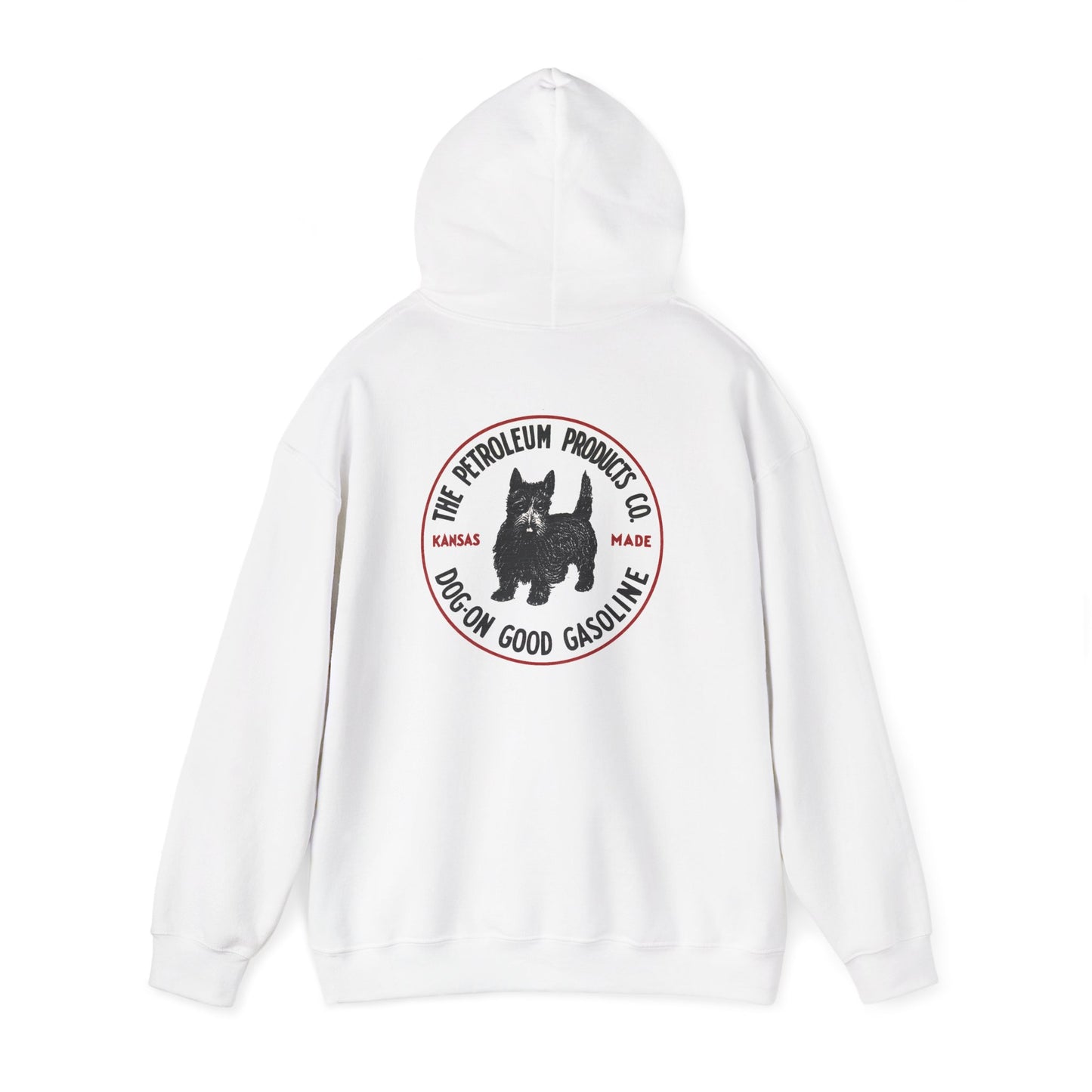 "Dog On Good GasolinScottie Dog Logo Hoodie — e" Vintage-Inspired Sweatshirt