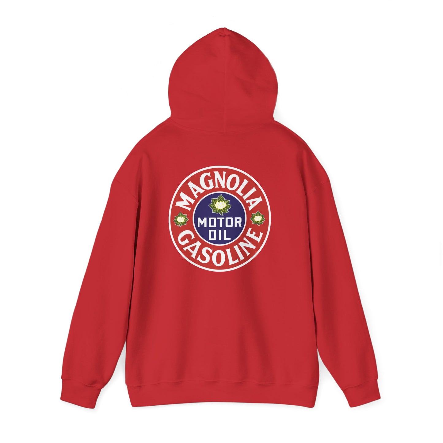 Magnolia Gasoline Motor Oil Retro Logo Hoodie