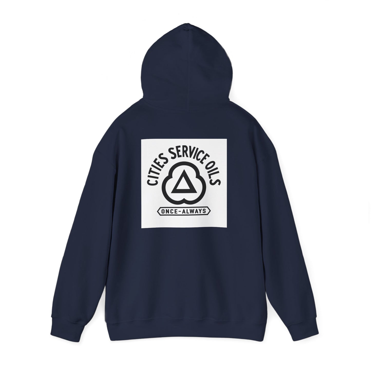 Cities Service Oils Logo Hoodie — 'Once & Always' Retro Gasoline Streetwear