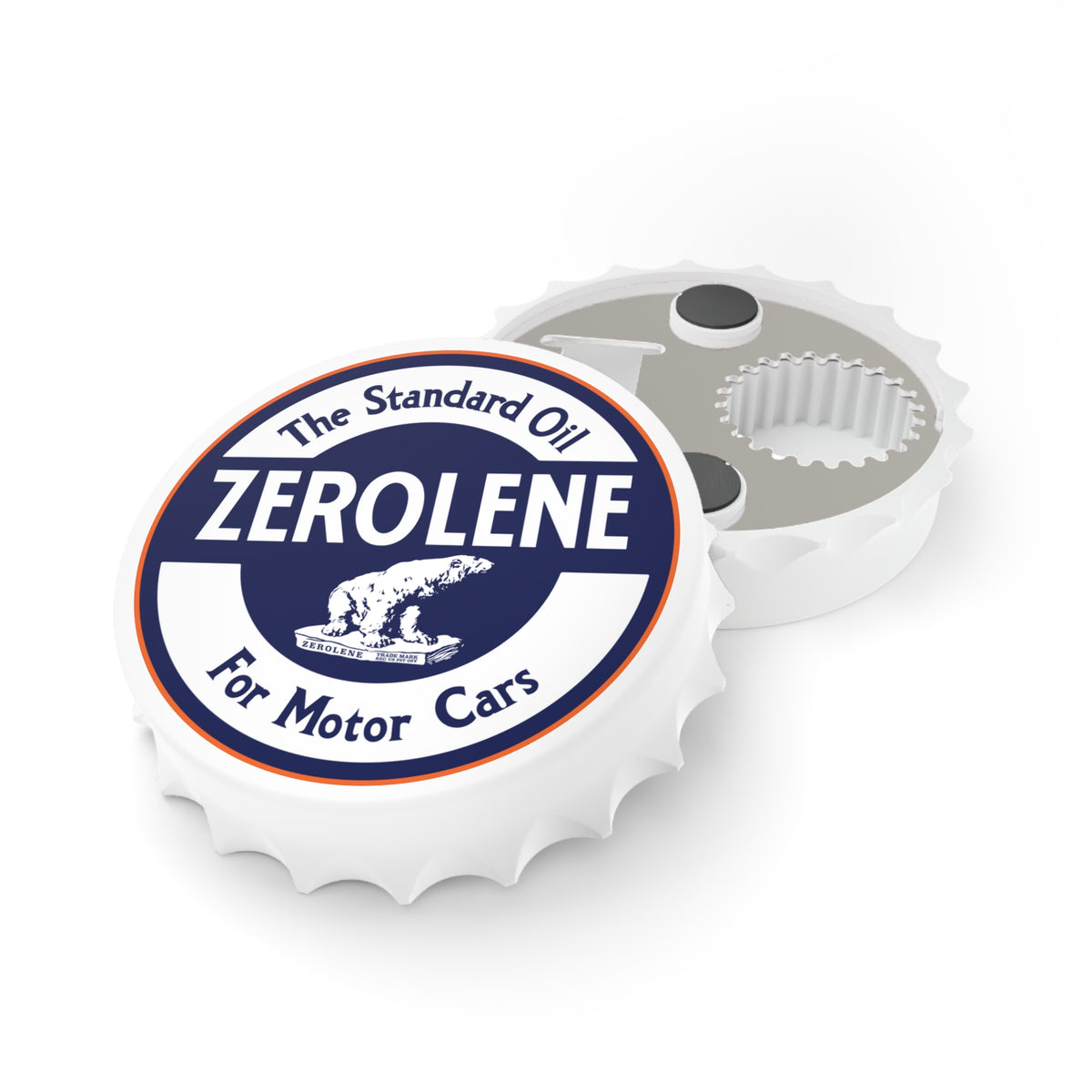 Zerolene Bottle Opener — Vintage Standard Oil Petroliana Gift | The Faded Label Co.