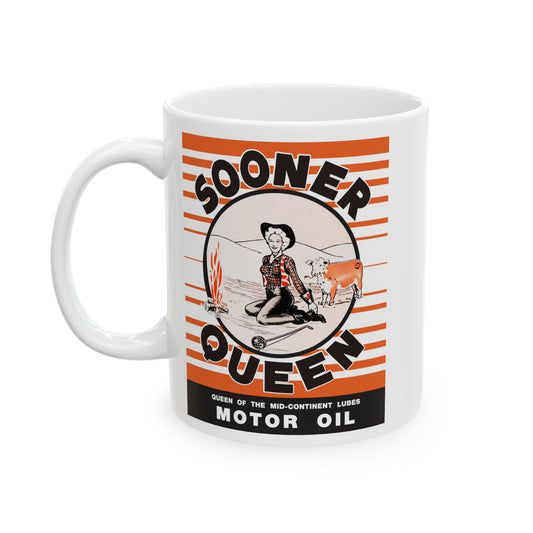 Vintage Mechanic ceramic mug — retro garage and tools gift — The Faded Label Co.