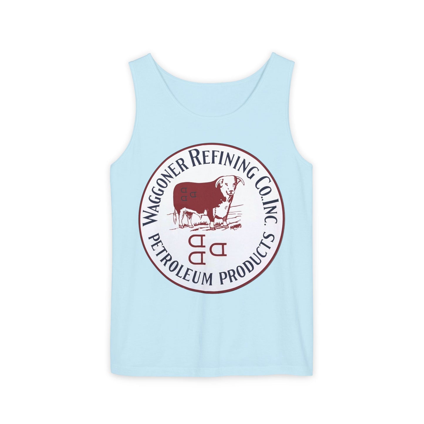 Waggoner Refining Co. Unisex Tank Top — Vintage Texas Petroliana Gift | The Faded Label Co.