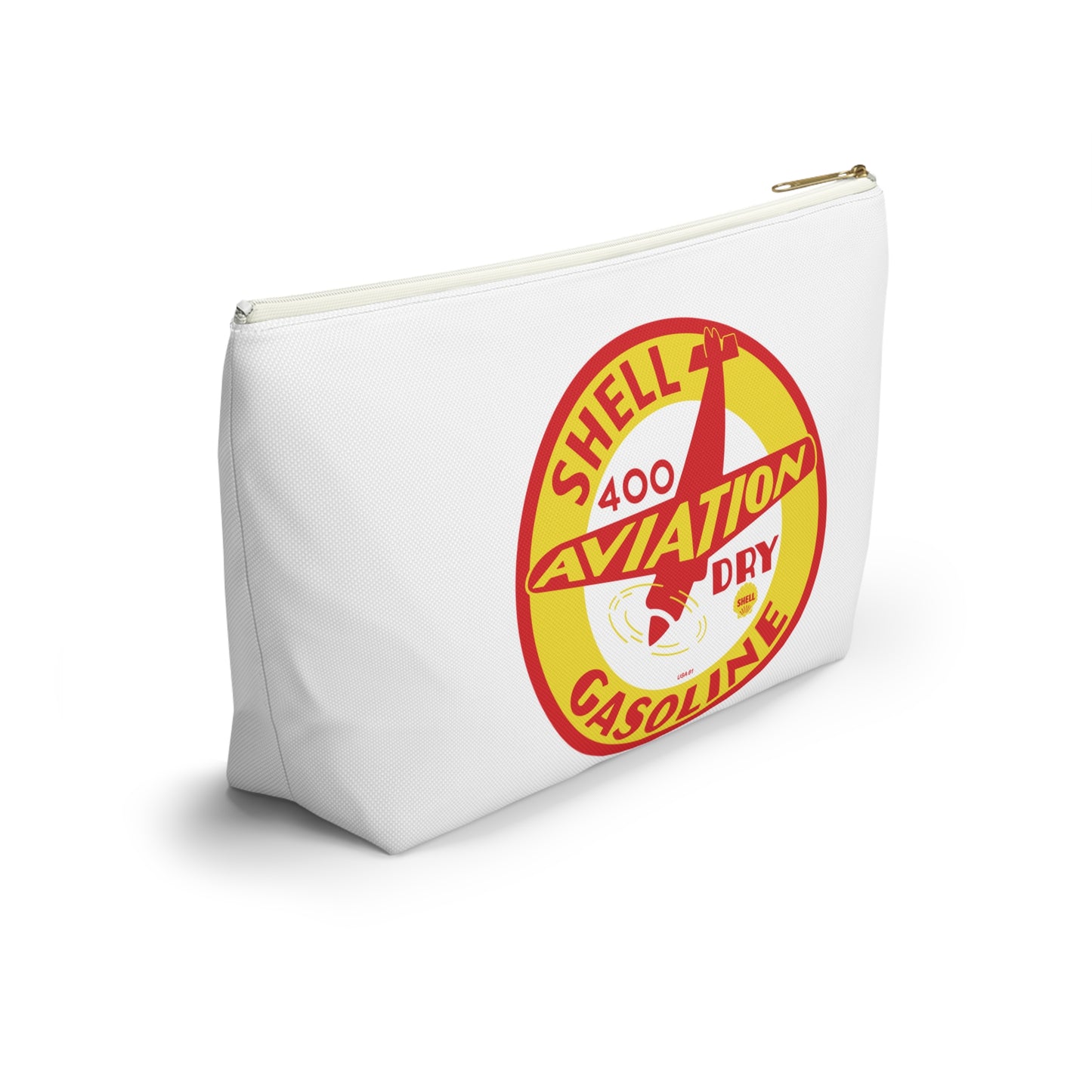 Shell Aviation 400 Accessory Pouch — Vintage Petroliana Gift | The Faded Label Co.