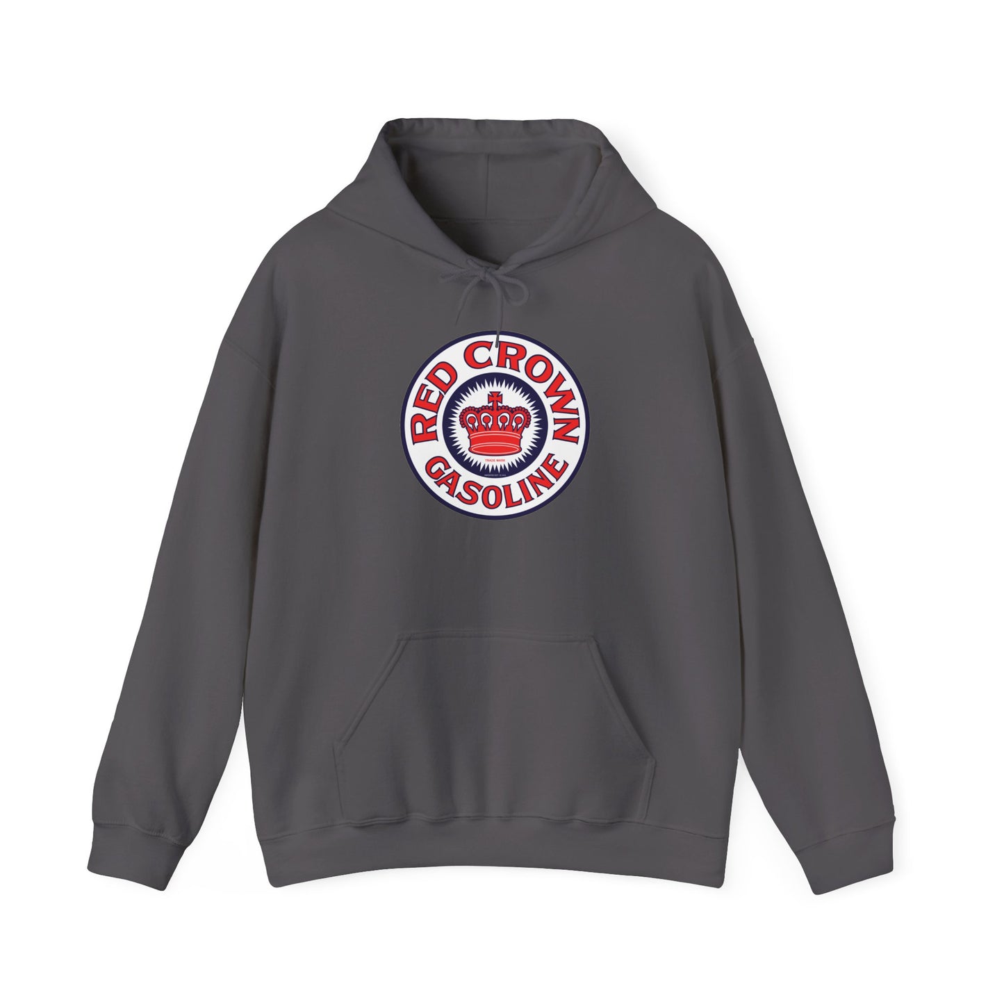 Red Crown Gasoline Hoodie — Vintage Standard Oil Petroliana | The Faded Label Co.