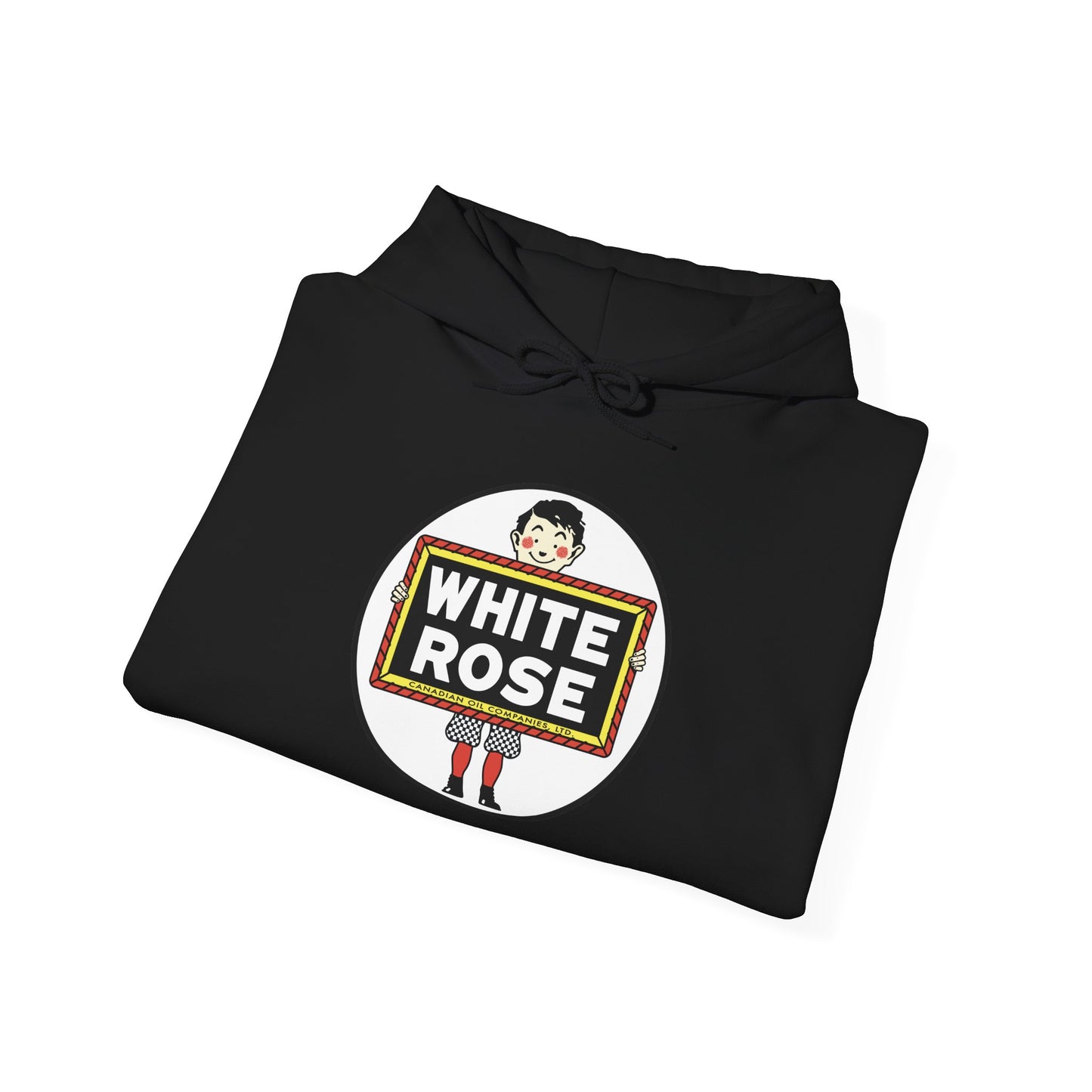 White Rose Logo Hoodie — Vintage Protest Graphic Sweatshirt little boy slate