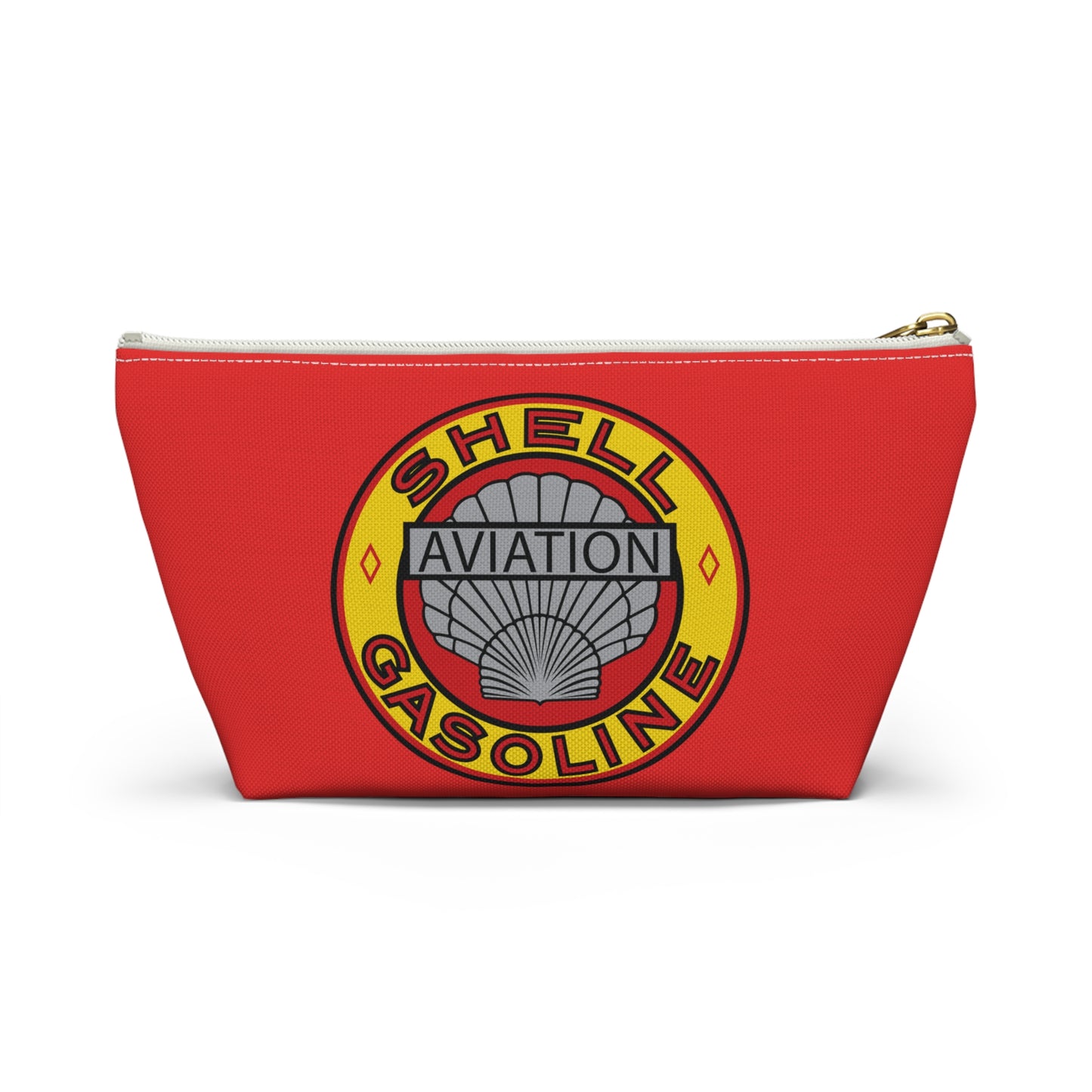 Shell Aviation Accessory Pouch — Vintage Petroliana Gift | The Faded Label Co.