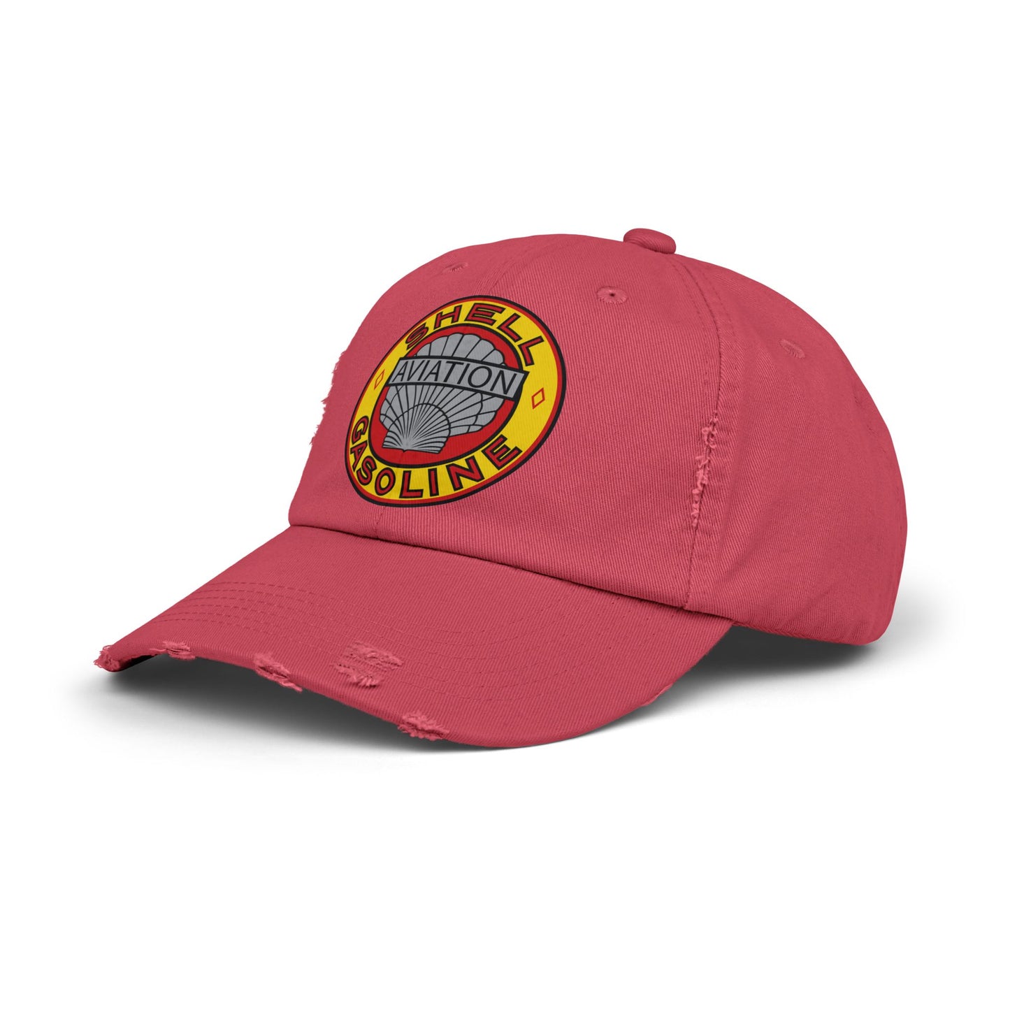 Shell Aviation Cap — Vintage Retro Fuel Logo Hat