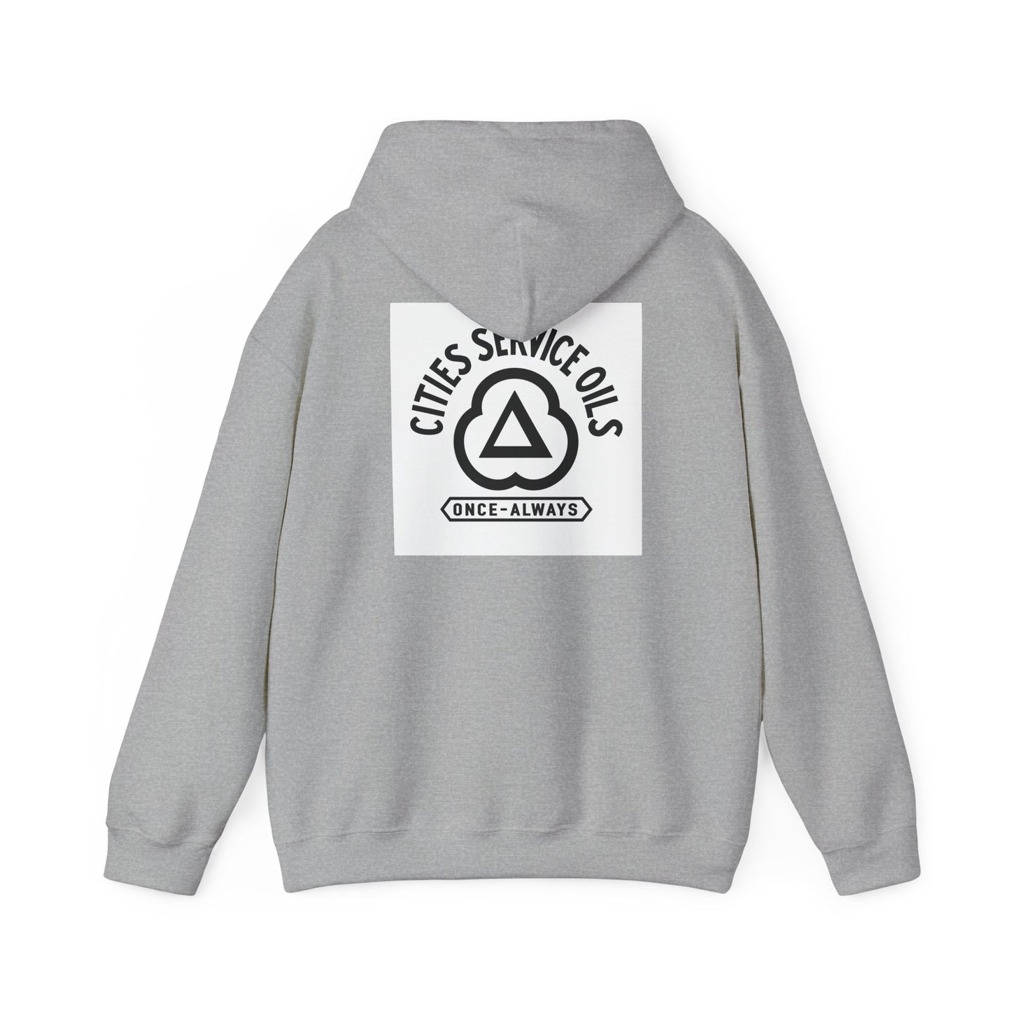 Cities Service Oils Logo Hoodie — 'Once & Always' Retro Gasoline Streetwear
