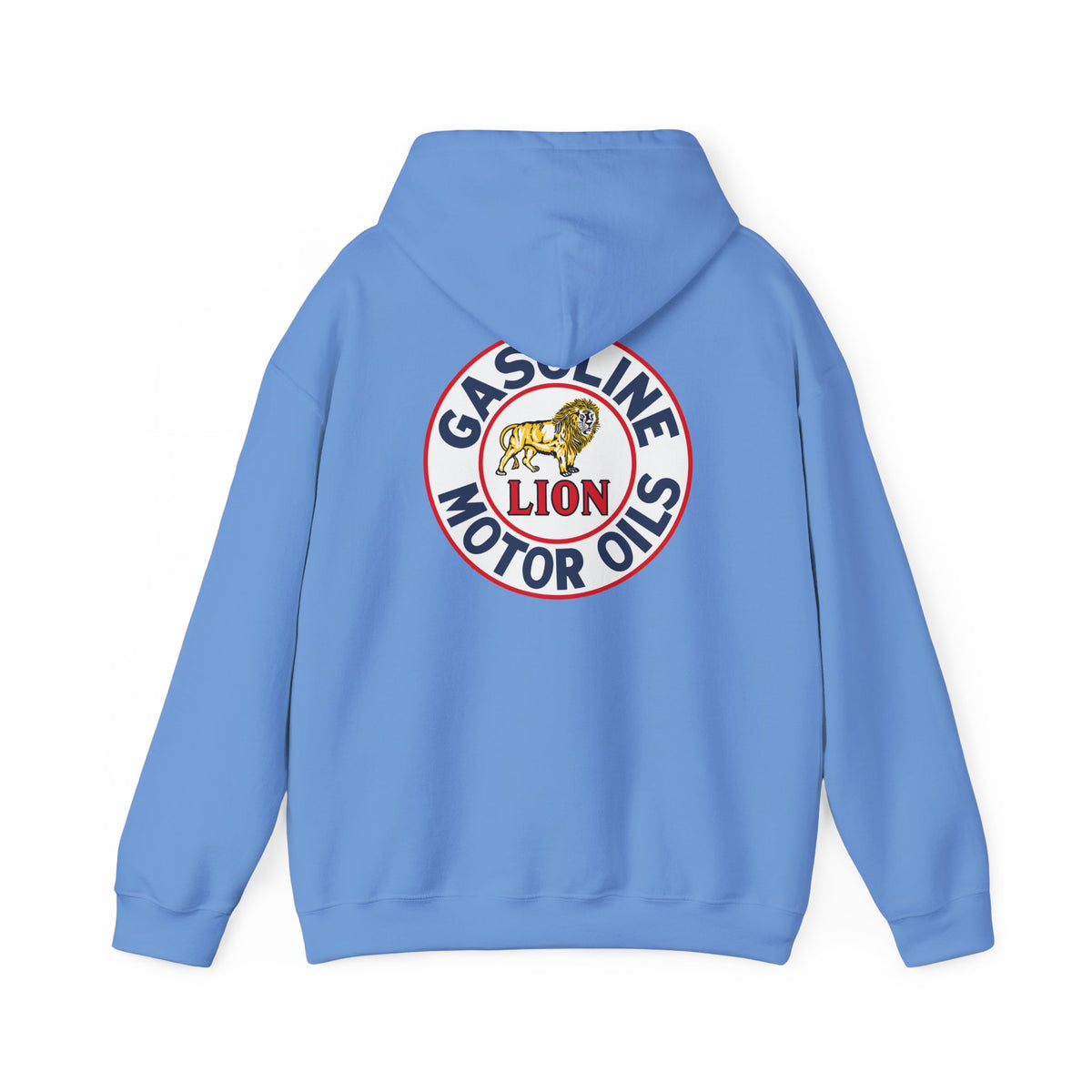 Lion Gasoline Motor Oils Hoodie — Vintage Petroliana | The Faded Label Co.