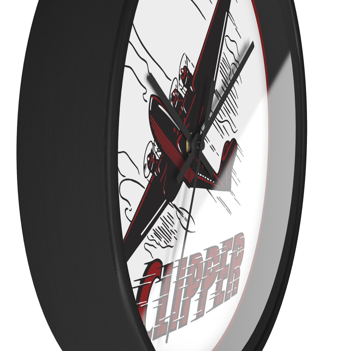 Clipper Petroleum Wall Clock — Vintage Petroliana Gift | The Faded Label Co.