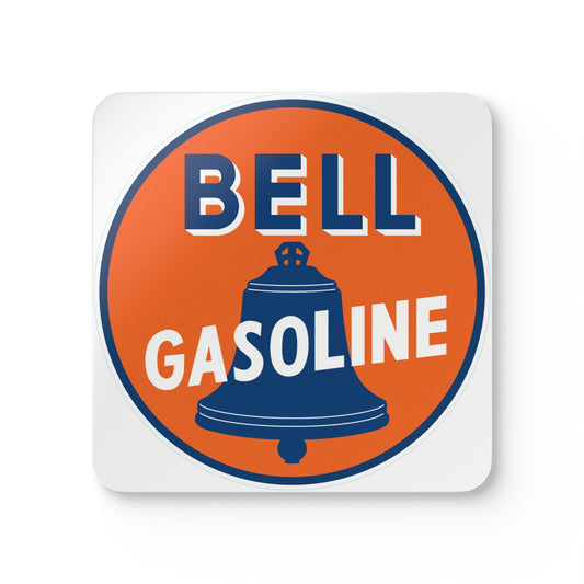 Bell Gasoline coaster set — vintage petroliana gift — The Faded Label Co.