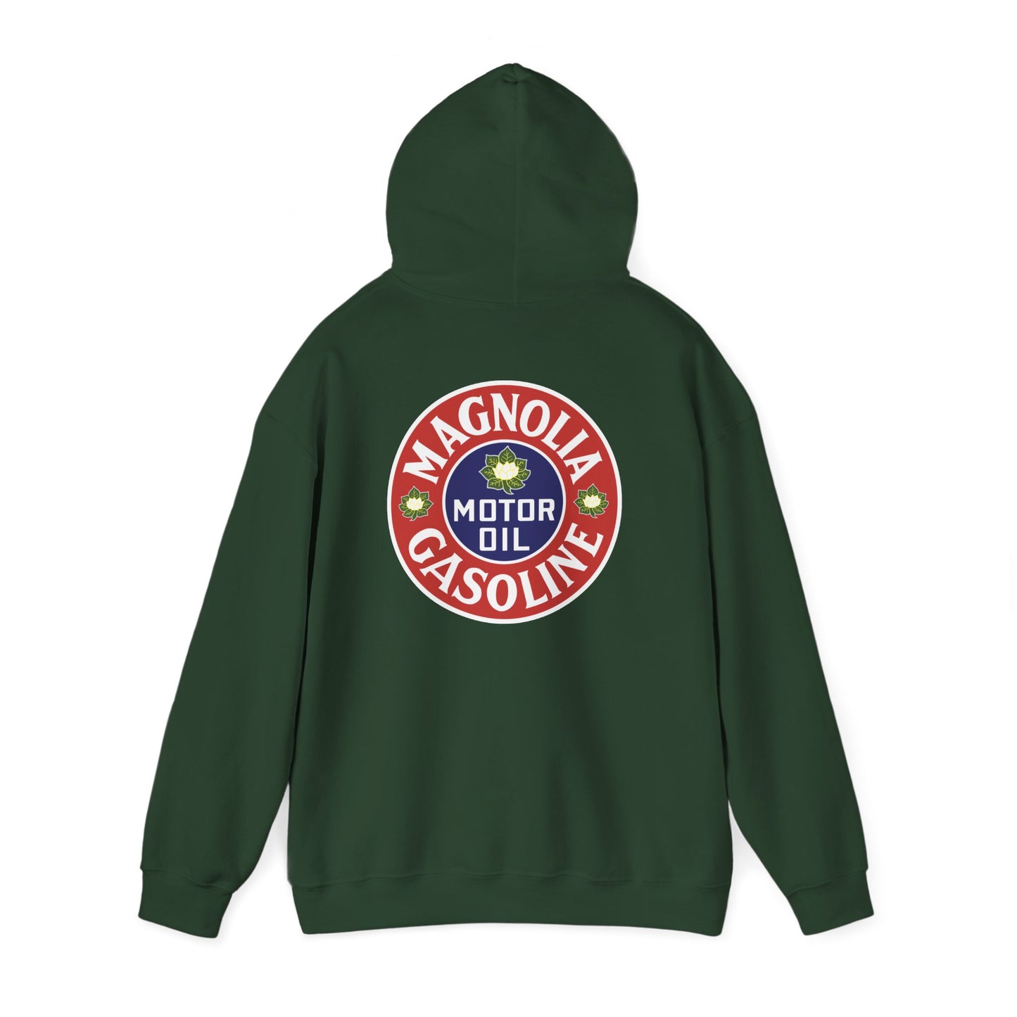 Magnolia Gasoline Motor Oil Retro Logo Hoodie