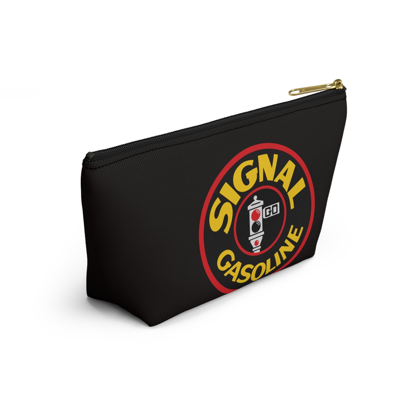 Signal Gasoline Accessory Pouch — Vintage California Petroliana Gift | The Faded Label Co.