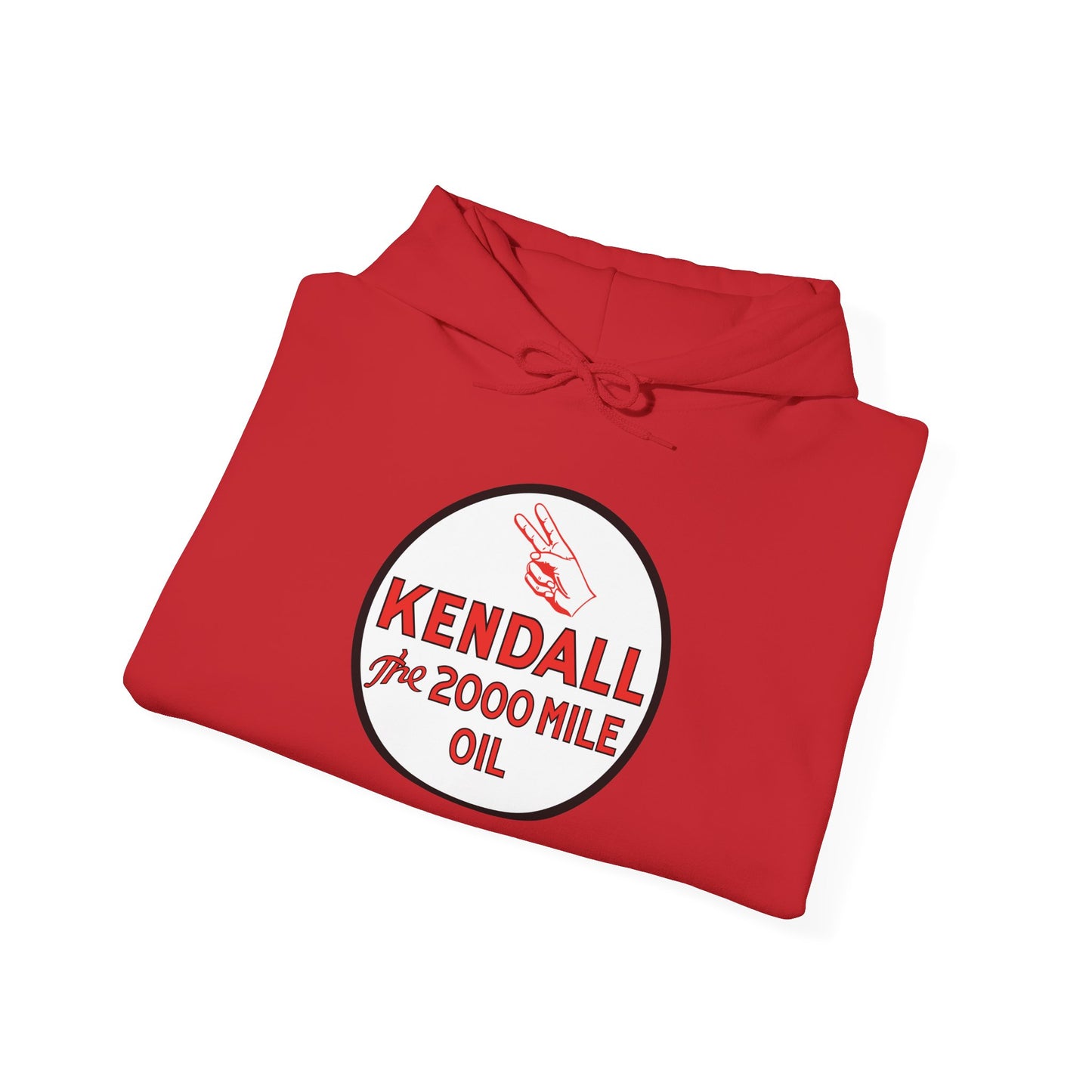 Kendall oil 'The 2000 Mile Oil' Logo Hoodie