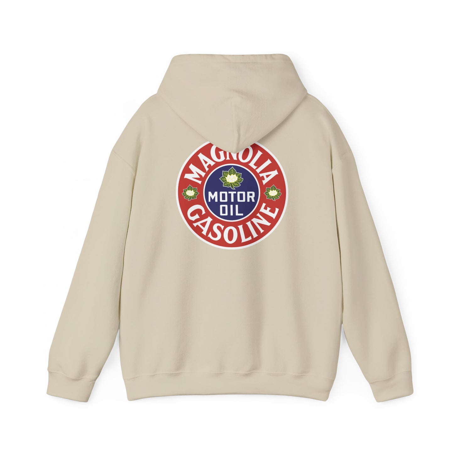 Magnolia Gasoline Motor Oil Retro Logo Hoodie