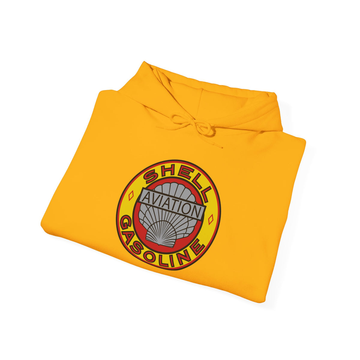 Shell Aviation Gasoline Hoodie — Vintage Petroliana | The Faded Label Co.