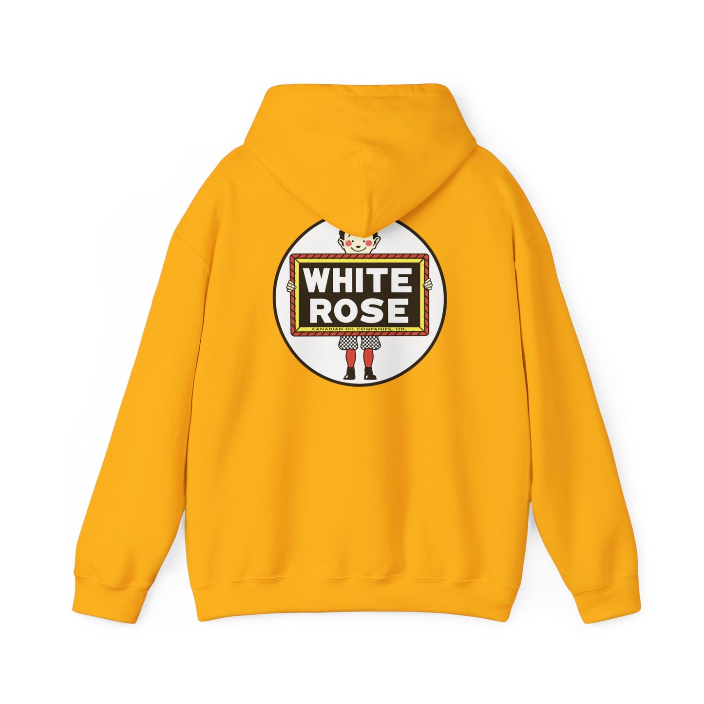 White Rose Logo Hoodie — Vintage Protest Graphic Sweatshirt little boy slate