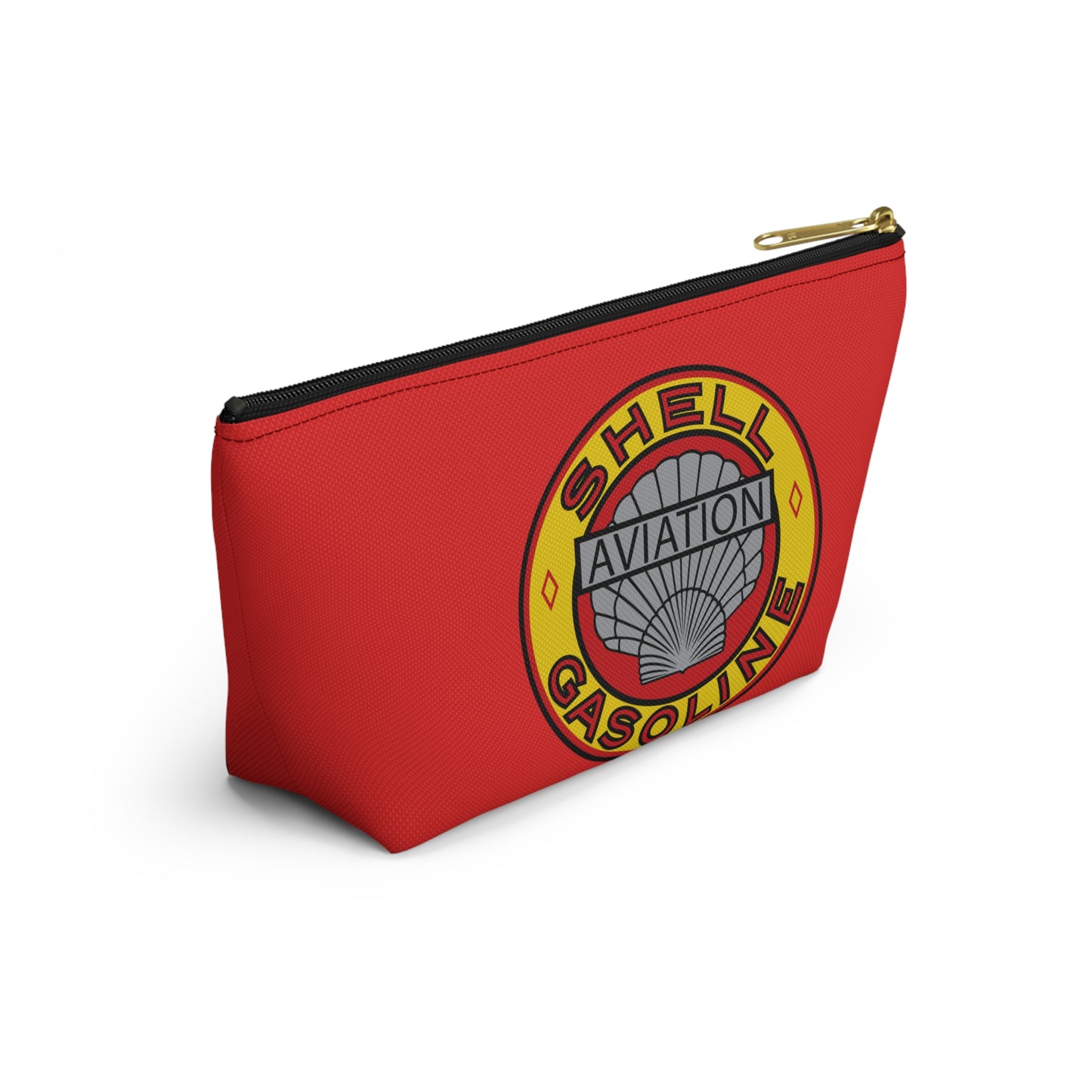 Shell Aviation Accessory Pouch — Vintage Petroliana Gift | The Faded Label Co.