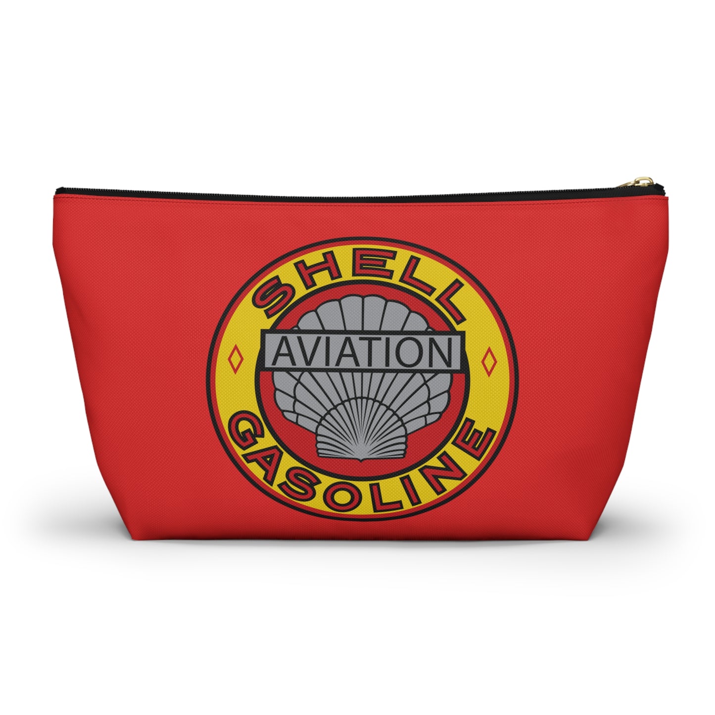 Shell Aviation Accessory Pouch — Vintage Petroliana Gift | The Faded Label Co.
