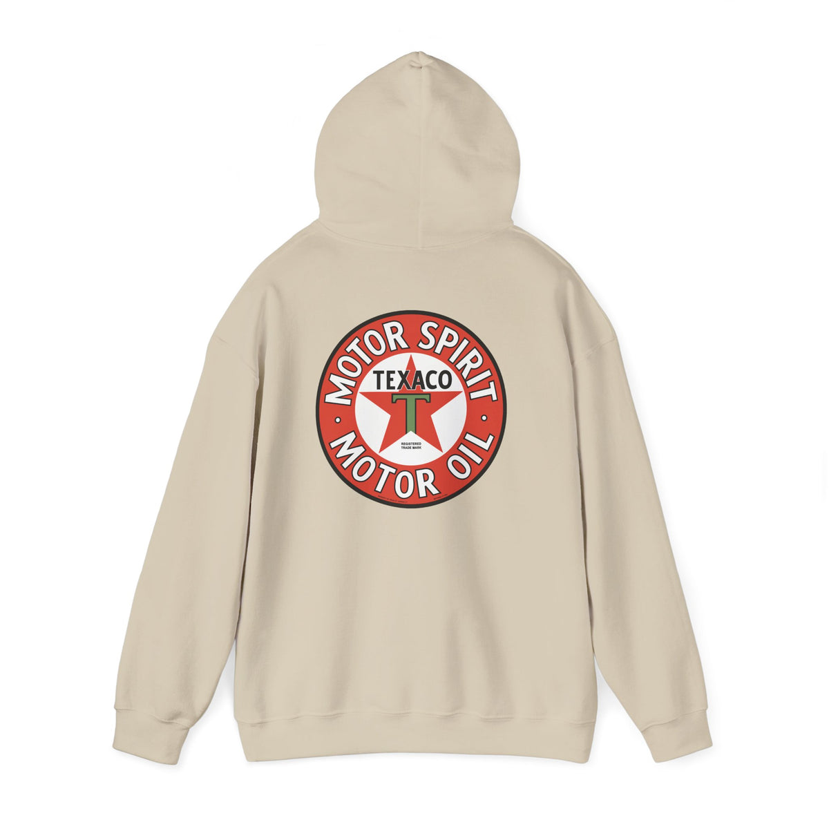 Indian Gasoline Hoodie — Vintage Gas Station Petroliana | The Faded Label Co.