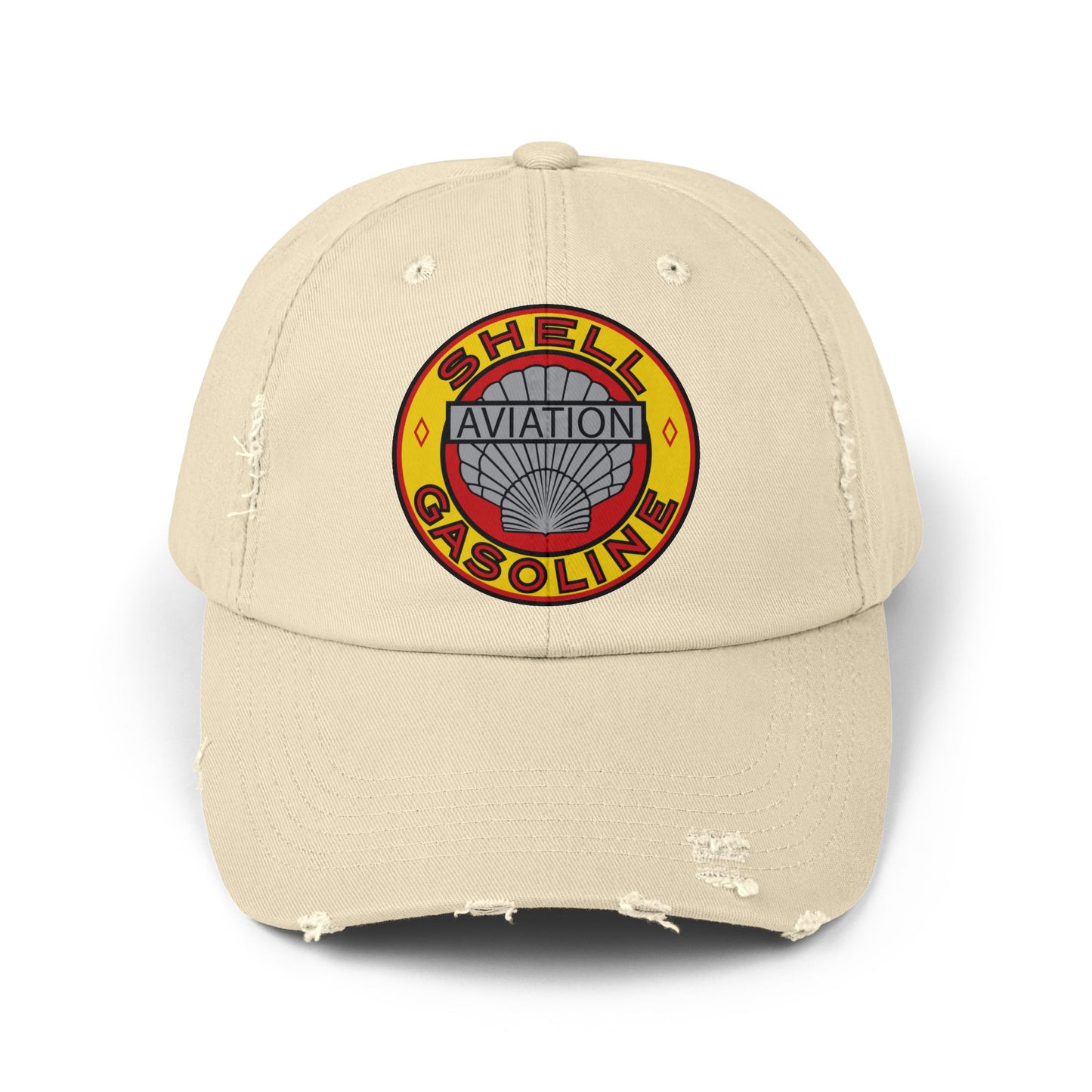 Shell Aviation Cap — Vintage Retro Fuel Logo Hat