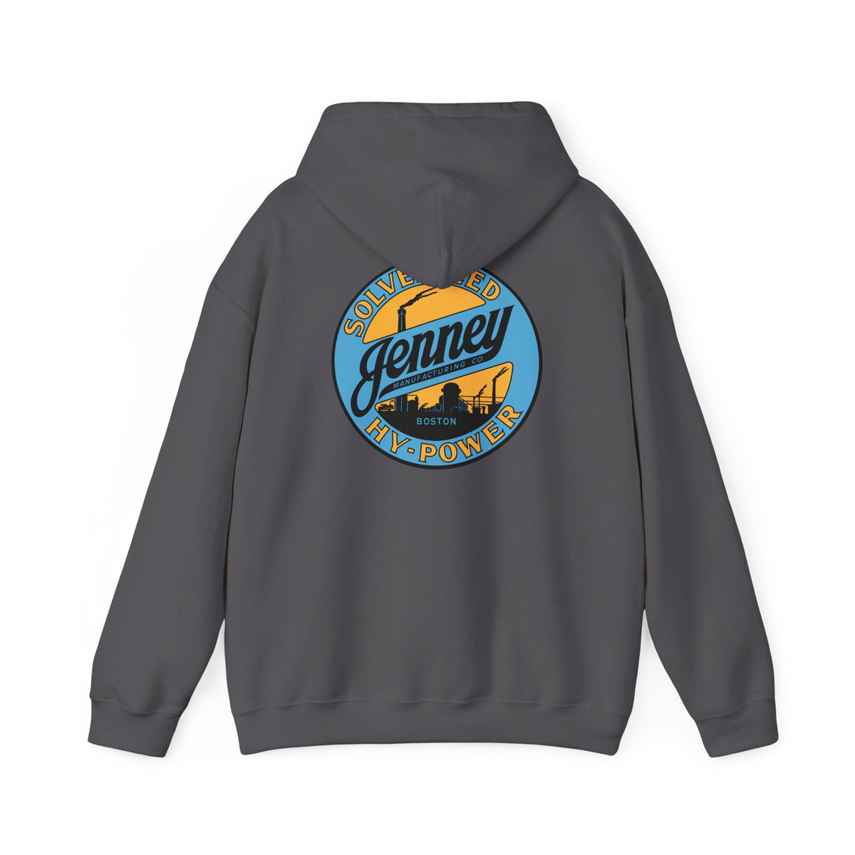 Jenney Hy-Power Hoodie — Vintage Boston Petroliana | The Faded Label Co.